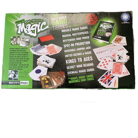 Marvin's 250 Magic Trick Card Set - Picture 2 of 4